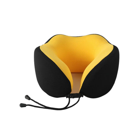 Memory Foam U Shaped Neck Pillow Travel Portable Office Nap Support Pillow - Green