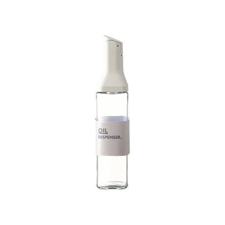 Premium Kitchen Oil Dispenser Bottle Glass Olive Oil Cruet Leakproof Small Clear - Grey