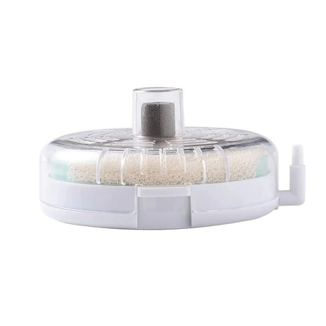 Aquarium Filter Special Mini Small Tank Filter Circle for Freshwater or Marine - 10cm Replacement Cotton*5
