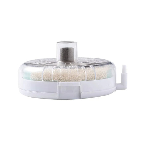 Aquarium Filter Special Mini Small Tank Filter Circle for Freshwater or Marine - 8cm Replacement Cotton*5