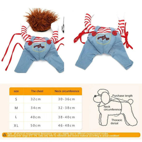 Halloween Dog Costume Pet Accessories Funny Dress Up for Small Medium Dogs - Hat Model-L