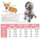 Dog Astronaut Costume Pet Space Suit Funny Halloween Outfit Puppy Clothes Use - S