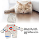 Dog Astronaut Costume Pet Space Suit Funny Halloween Outfit Puppy Clothes Use - S