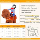 Halloween Dog Costume Pet Accessories Funny Dress Up for Small Medium Dogs - New Pirate-M