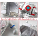 Dog Astronaut Costume Pet Space Suit Funny Halloween Outfit Puppy Clothes Use - XL