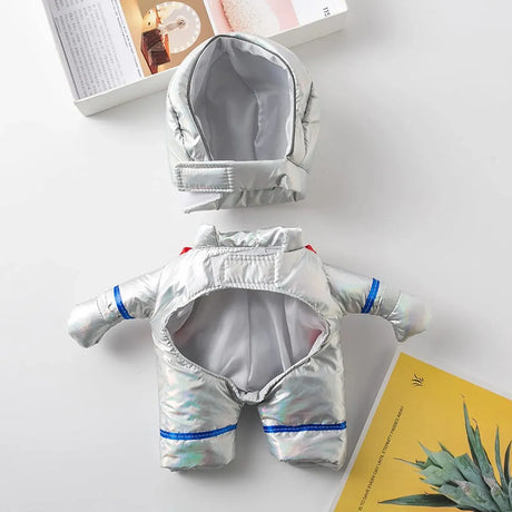 Dog Astronaut Costume Pet Space Suit Funny Halloween Outfit Puppy Clothes Use - XL
