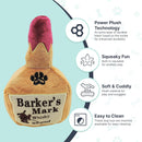 Dog Squeaky Toy Plush Wine Bottle Stuffed Chew Toy Sound Pet Play Supplies Use