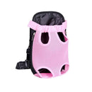 M Size Pet Carrier Dog Cat Puppy Front Back Backpack Shoulder Carry Sling Pouch Bag - Pink
