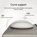 Memory Foam Face Plank Pillow Support Pad Comfort Cushion for Spa and Massage - Blue