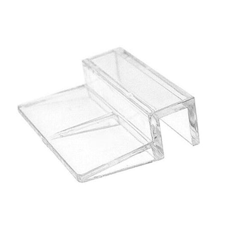 4Pcs Aquarium Fish Tank Glass Cover Support Holder Acrylic Clip Bracket 6/8/10/12mm - 10mm