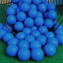 Indoor Outdoor Golf Training Foam Balls 12 Pack PU Soft Practice Accessories - Blue