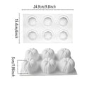 Halloween Silicone Chocolate Cake Mold Pumpkin Mold Baking DIY Handmade Soap
