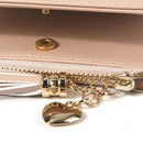 Women Wallet Short Small Coin Purse Ladies Folding Card Card Holder Leather Au - Red