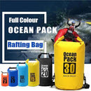 Orange Waterproof Bag Dry Sack Fishing Camping Canoeing Outdoor Sport 2/5/10/15/20/30 L - 20L