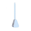 Golf Toilet Brush Long-Handled Toilet Brush Wall-Mounted Silicone Toilet Brush - White