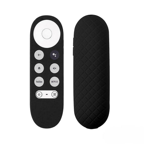 Silicone Case Protective Cover Shell For Google Chromecast Tv 2020 Voice Remote - Grey