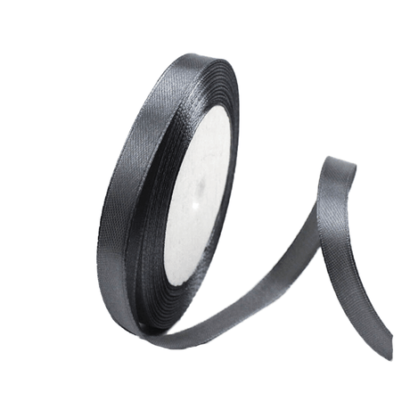 10mm Width Satin Hair Ribbon Wedding Party Decoration Gift Banquet 3m - Orange