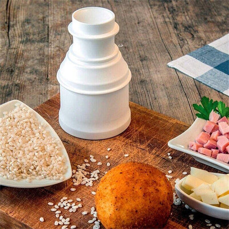 Maker Arancinotto Arancini Mold Mold Rice Meat Slim Point Ball Makers