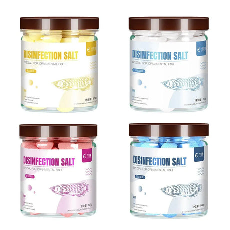 Aquarium Sea Salt Water Treatment Universal Powder For Fish Tank Purification - Red