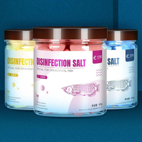 Aquarium Sea Salt Water Treatment Universal Powder For Fish Tank Purification - White