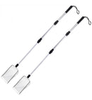 2pcs Long Handle Pet Litter Scoop Climbing Chicken Beach Scoop for Cats Dogs