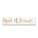 Bridal Party Sash Rose Gold Bride Bridesmaid Maid Honour Mother Hens Night Wear - Mother Of The Bride