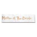 Bridal Party Sash Rose Gold Bride Bridesmaid Maid Honour Mother Hens Night Wear - Mother Of The Bride