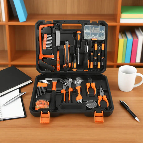 Home Hardware Tool Set Large 105-Piece Emergency Repair Kit Maintenance Tools