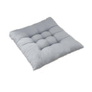 Soft Chair Cushion Pad for Indoor Outdoor Seating Square Seat Cover 35x35cm - Coffee