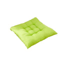 Soft Chair Cushion Pad for Indoor Outdoor Seating Square Seat Cover 35x35cm - Coffee