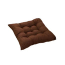 Soft Chair Cushion Pad for Indoor Outdoor Seating Square Seat Cover 35x35cm - Green