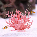 Soft Coral Realistic Water Plants Aquarium Decoration Fish Tank Seawater Set - Pink