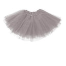 Womens Tulle Tutu Skirt Dressup Party Costume Ballet  Dance Wear - Purple