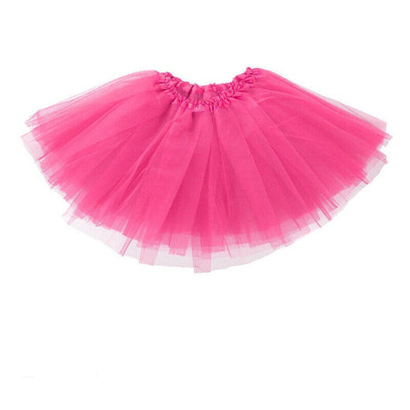 Girls Tutu Skirt Princess Dressup Party Costume Ballet Dancewear - Black