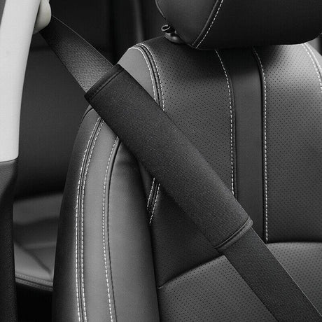 4Pcs Car Shoulder Strap Cover Soft Pad Protector Harness Cushion Fluffy