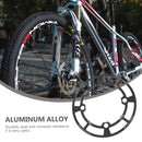 Round Bicycle Gear Disc Cover Single Speed Wheel Protection Shield for Bike Use