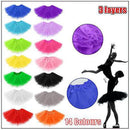 Womens Tulle Tutu Skirt Dressup Party Costume Ballet  Dance Wear - Light Purple
