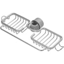 Multifunctional Faucet Shelf Kitchen Storage Sink Draining Basket Household Rack - Grey