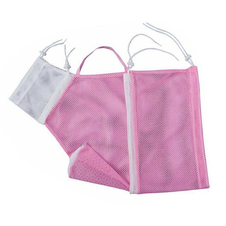 Cat Supplies Washing Bags for Pet Bathing Nail Trimm Mesh Cat Grooming Bath Bag - Grey