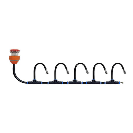 5M 10M 20M Garden Watering System Adjustable Spray Irrigation Hose Sprinkler - 20m