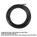 5M 10M 20M Garden Watering System Adjustable Spray Irrigation Hose Sprinkler - 20m