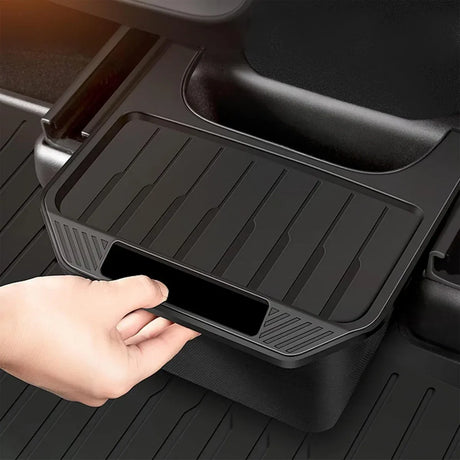 For Tesla Model Y Rear Center Organizer Backseat Storage Box Bin Accessories