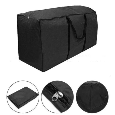Waterproof Outdoor Storage Bag for Christmas Tree or Cushions Extra Large Size - 116*47*51CM