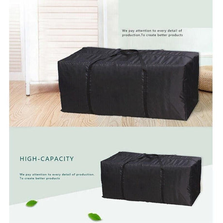 Waterproof Outdoor Storage Bag for Christmas Tree or Cushions Extra Large Size - 173*76*51CM