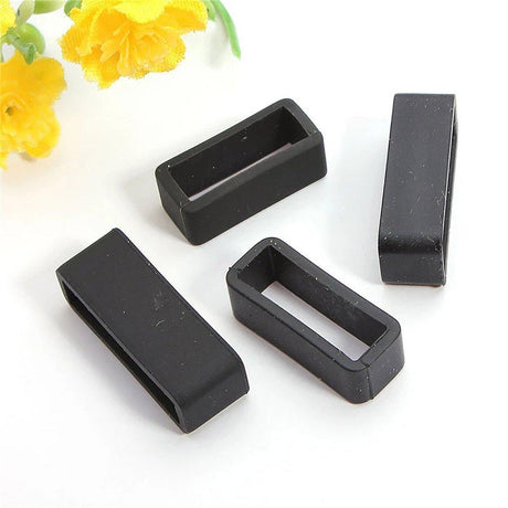 4/8pcs Watch Silicone Gel Ring Bracelet Rubber Bands for Men Women Fashion - 20mm-4pcs