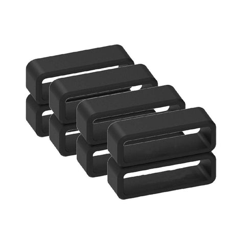 4/8pcs Watch Silicone Gel Ring Bracelet Rubber Bands for Men Women Fashion - 20mm-4pcs
