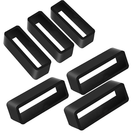 4/8pcs Watch Silicone Gel Ring Bracelet Rubber Bands for Men Women Fashion - 24mm-4pcs