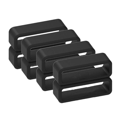 4/8pcs Watch Silicone Gel Ring Bracelet Rubber Bands for Men Women Fashion - 24mm-4pcs