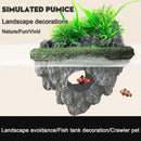 Fish Tank Aquascape Hoverstone Decoration Natural Rock Landscaping for Aquarium - S