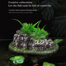Fish Tank Aquascape Hoverstone Decoration Natural Rock Landscaping for Aquarium - S